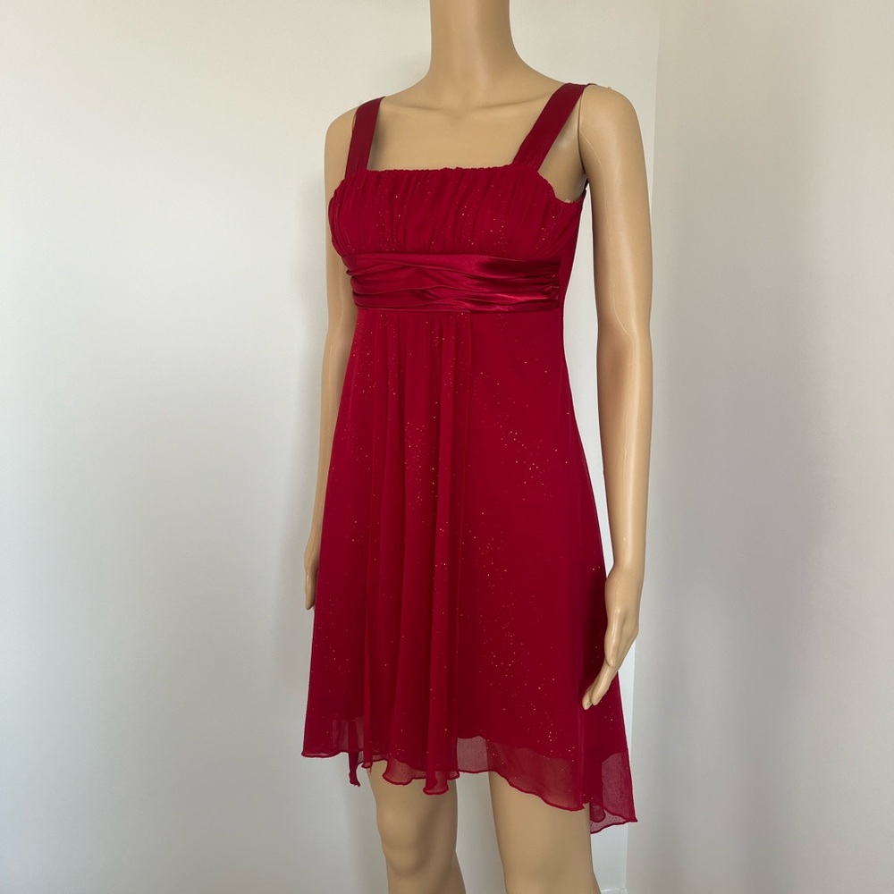 City Triangles Red Mini Dress